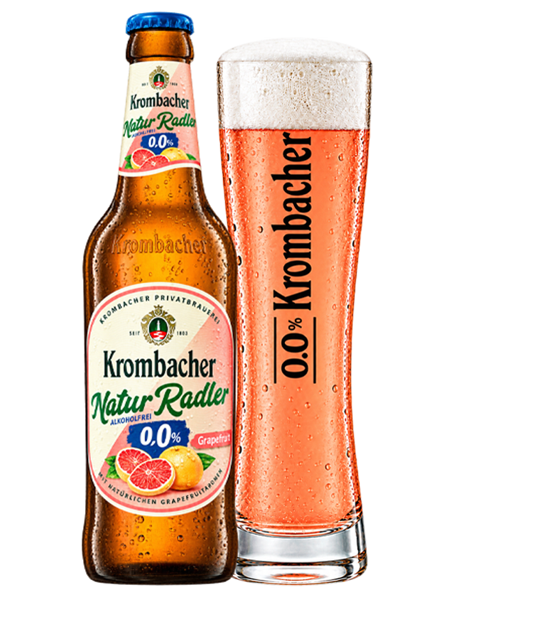 Krombacher Natur Radler 0.0 Grapefruit