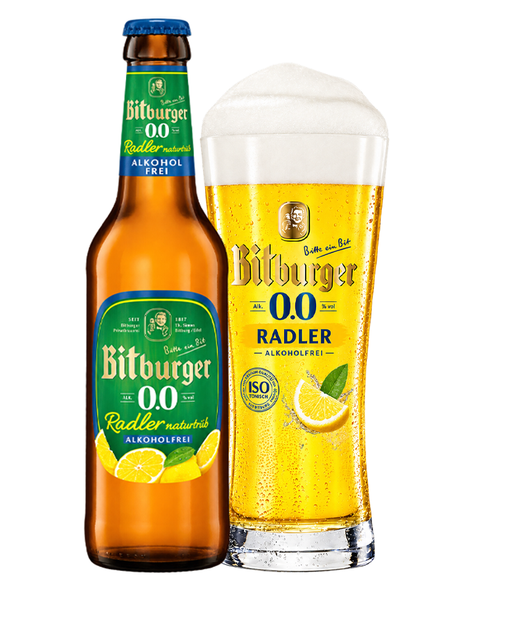 Bitburger 0.0 Radler Naturtrüb