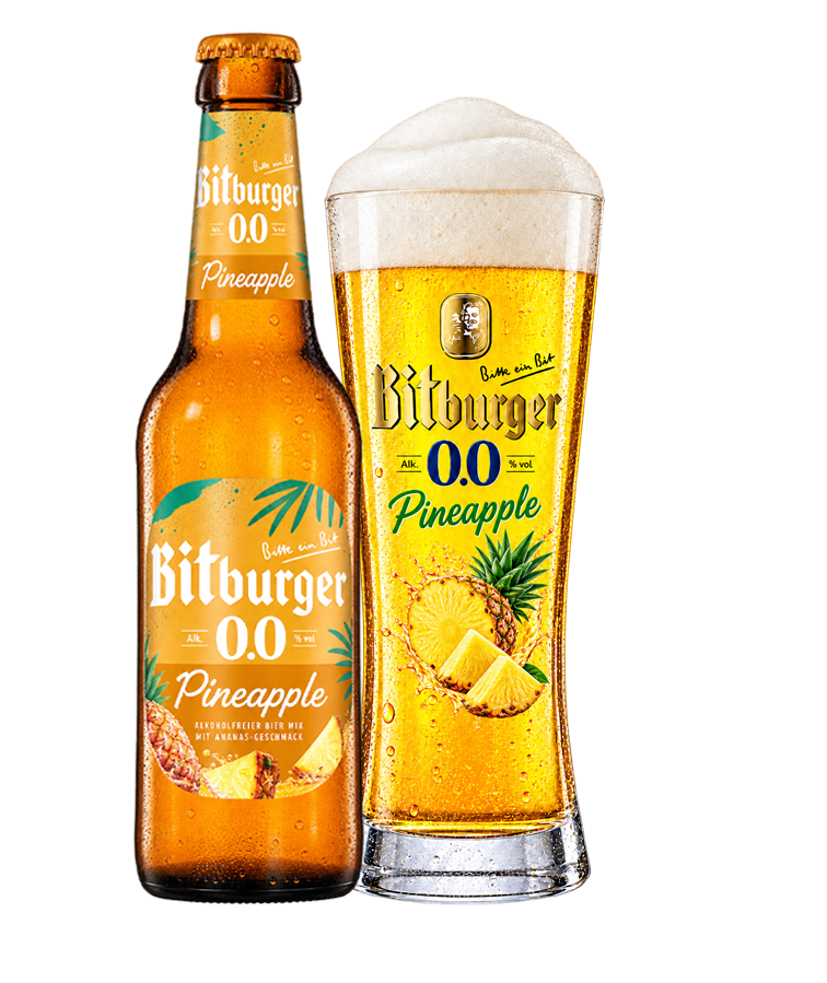 Bitburger 0.0 Pineapple