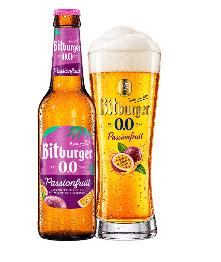 Bitburger 0.0 Passionfruit