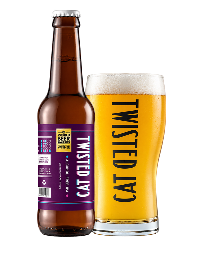 Twisted Cat Alcohol-Free IPA 0.4